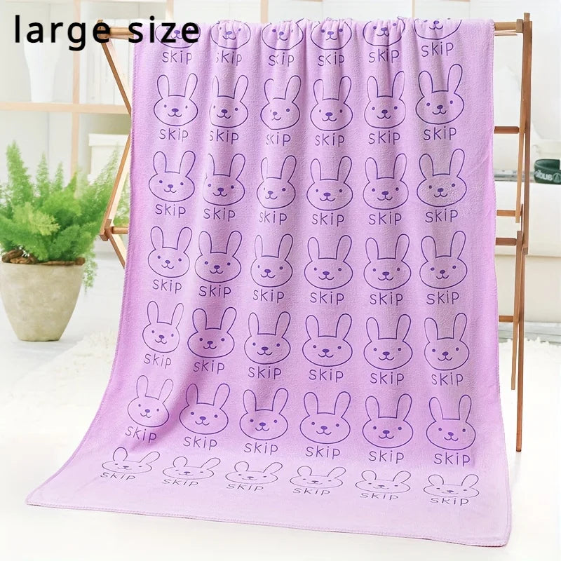 1PC Ultra-Fine Fiber Pet Bath Towel – Super Absorbent, Fast-Drying, Soft & Comfortable Grooming Towel for Small to Large Dogs & Cats