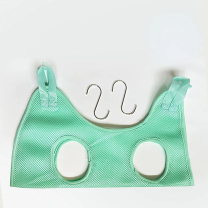 Cat Grooming Restraint Bag – Anti-Scratch & Anti-Bite Hanging Hammock for Nail Trimming, Bathing & Pet Grooming Care.