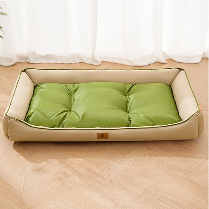 Large Waterproof Dog Bed – Soft All-Season Cooling Pet Sleeping Mat for Dogs, Puppies.