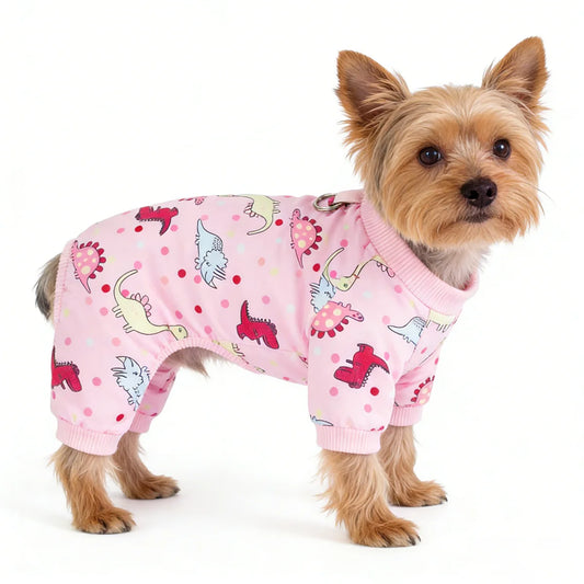Dog Pajamas for Small Dogs – Soft Stretch Summer Onesie for Puppies, Cute PJ Outfit for Chihuahua, Yorkie & Teacup Dogs.