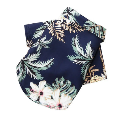 Hawaiian Style Pet Shirt – Summer Beach Dog Clothes for Small & Medium Dogs, Puppies and Cats