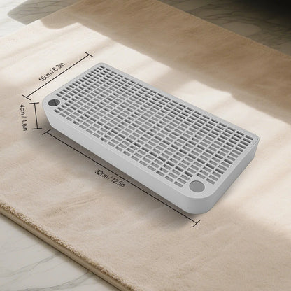 Anti-Spill Cat Litter Mat – Universal Litter-Trapping, Anti-Splash & Easy-to-Clean Removable Pad.