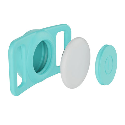 AirTag Pet Collar Holder – Silicone Anti-Lost Protective Case for Dog & Cat Collars, Secure Tracker Mount for Pets.