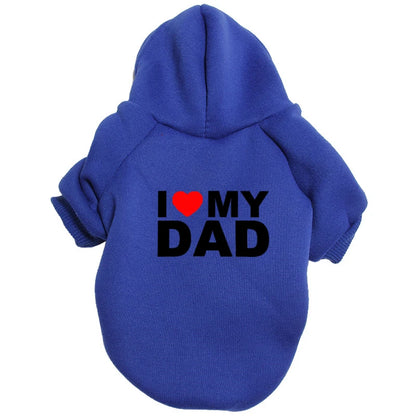 Autumn/Winter Plush Pet Hoodie – Cozy Coat for Small and Big Dogs, Puppies & Cats, Teddy Bears & Schnauzers.