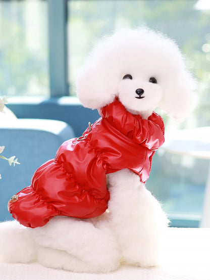 Dog Jacket for Autumn & Winter – 3-Layer Thick Warm Pet Coat for Small & Medium Dogs.