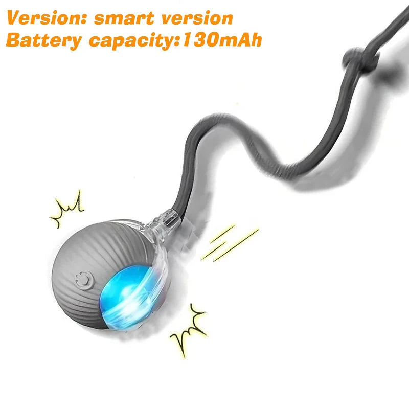 Automatic Rolling Dog Ball – Rechargeable Interactive Smart Toy for Dogs, Intelligent Motion Puppy Play Ball.