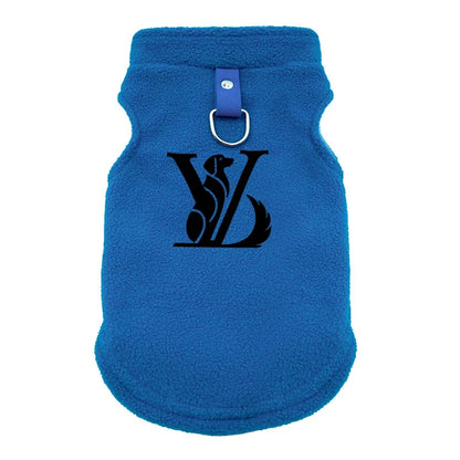 Thickened Warm Fleece Dog Coat Jacket for Small & Medium Dogs – Cozy Winter Puppy Clothing for Chihuahuas & Yorkies.