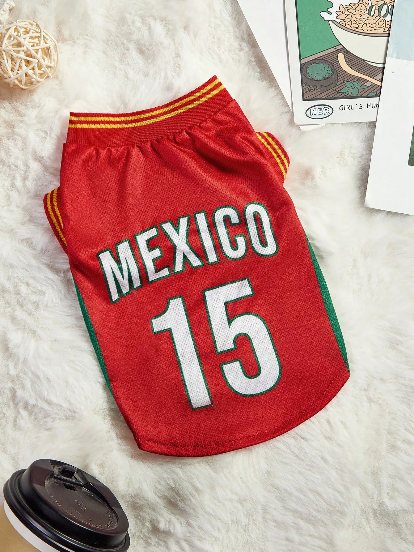 Pet Sports Jersey –  Athletic Outfit for Dogs & Cats, Lightweight Sportswear Clothing.