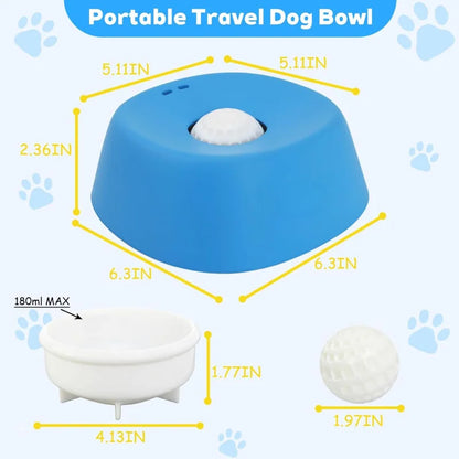 Anti-Choking Slow Feeder Dog Bowl – Non-Slip 3/4 Cup Lick Mat for Liquid Treats, Bone Broth & Yogurt, Interactive Pet Feeding Dish.