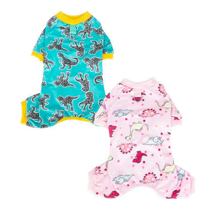 Dog Pajamas for Small Dogs – Soft Stretch Summer Onesie for Puppies, Cute PJ Outfit for Chihuahua, Yorkie & Teacup Dogs.