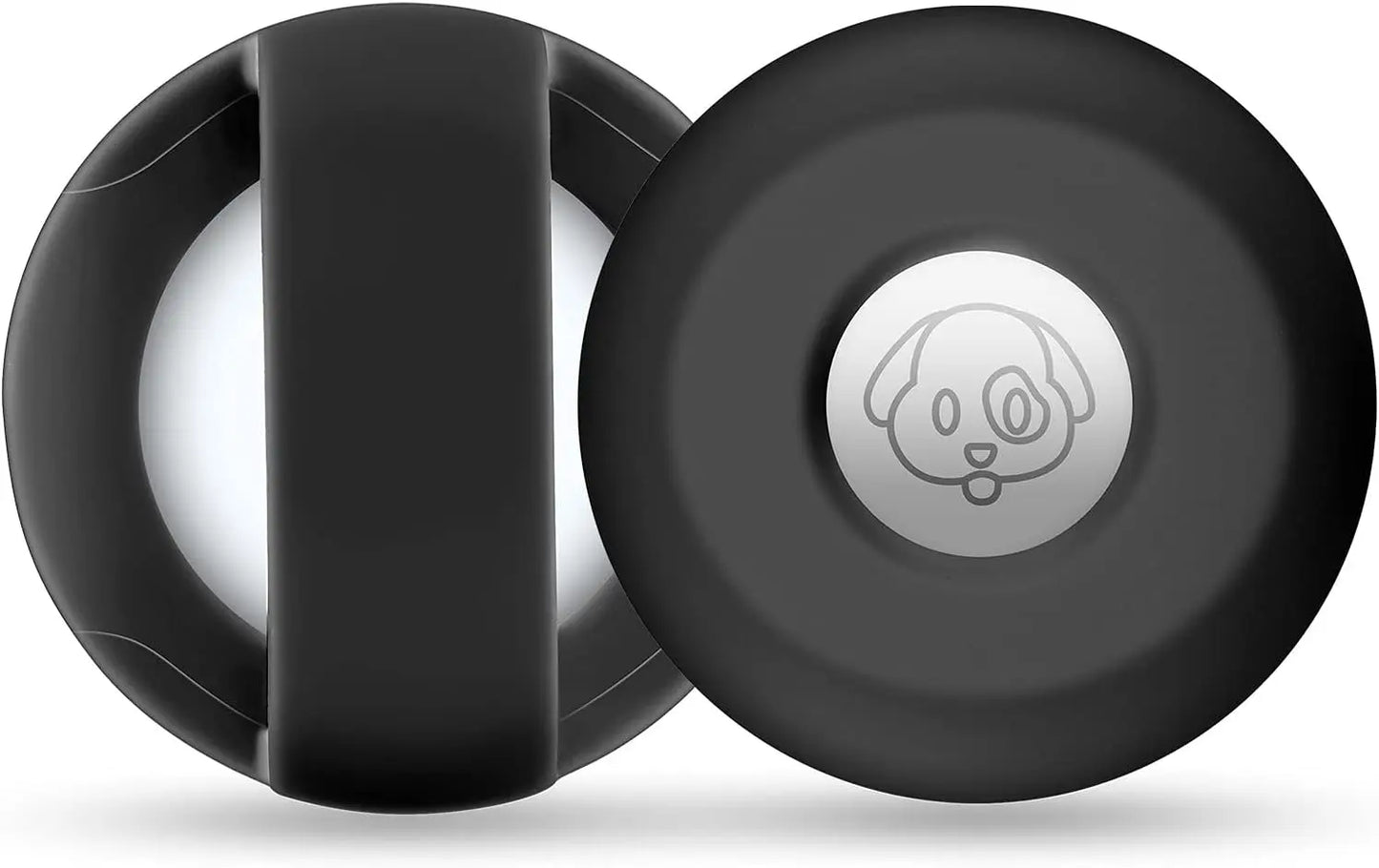 AirTag Pet Collar Holder – Silicone Anti-Lost Protective Case for Dog & Cat Collars, Secure Tracker Mount for Pets.