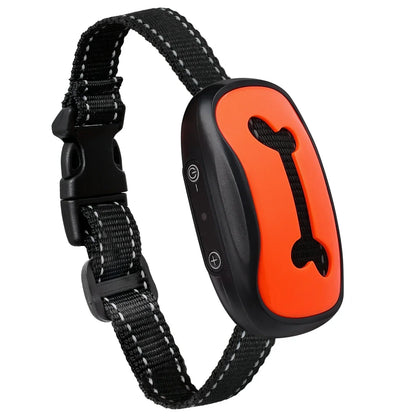 Pet Dog Anti-Barking Training Collar – USB Rechargeable Ultrasonic & Vibration Bark Control Device.