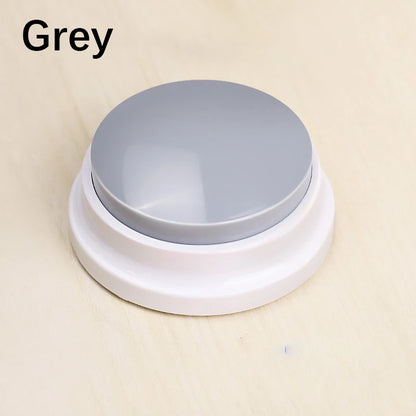 Pet Communication Button – Voice Recording Training Toy for Cats & Dogs, Easy-Press Push Button with Clear Sound Quality.