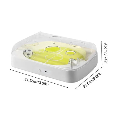 Electric Interactive Cat Soccer Toy – Smart Motion Sensor Rolling Ball Football Game for Indoor Cats & Kittens, Fun Self-Play Exercise Toy.