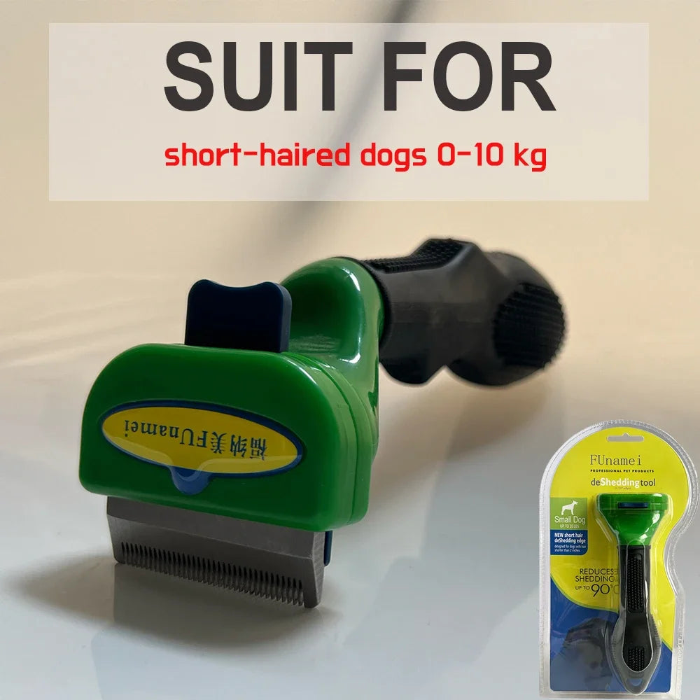 Pet Grooming Brush for Dogs & Cats – Hair Removal Comb with Gentle Massage Design for Shedding, Detangling & Everyday Grooming.