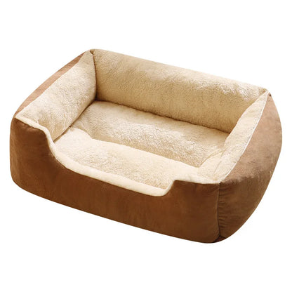 All-Season Plush Pet Bed Pad – Warm, Washable & Bite-Resistant Mat for Cats and Small, Medium & Large Dogs.