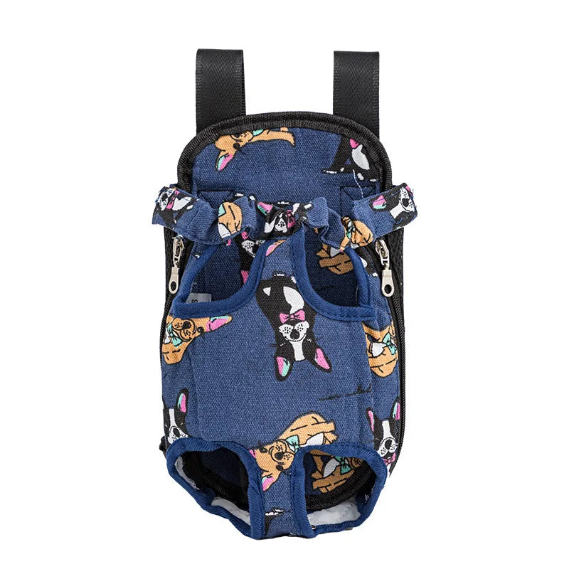 Camouflage Pet Carrier Backpack – Breathable Mesh Travel Bag with Shoulder Strap & Handle for Small Dogs & Cats Outdoor Adventures.