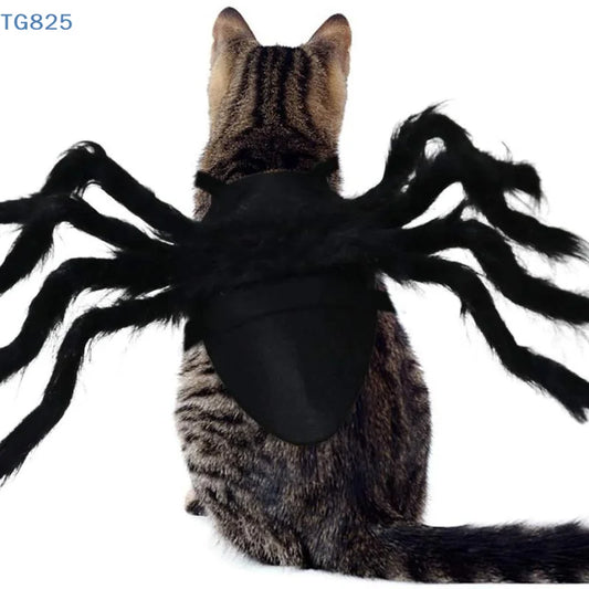 Halloween Spider Pet Costume – Funny Cosplay Dress-Up Outfit for Dogs & Cats.