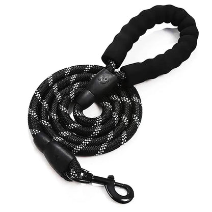 Strong Reflective Dog Leash – Durable Pull & Training Lead for Small, Medium & Large Dogs, Including Golden Retrievers.
