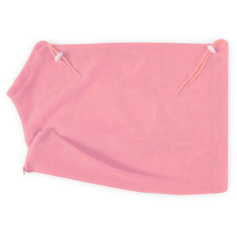 Cat Grooming Shower Bag – Adjustable Mesh Restraint Bag for Bathing, Nail Trimming & Grooming, Helps Prevent Scratching.