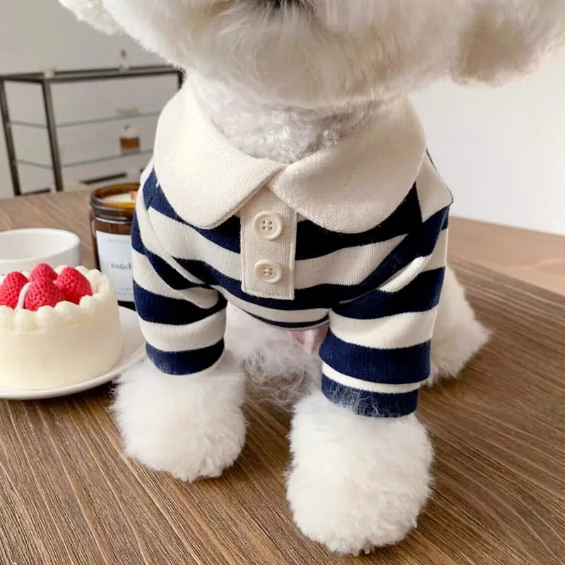 Pet Dog Polo Shirt – Soft Breathable Vest for Small & Medium Dogs, Stylish Summer Outfit for Yorkies, Chihuahuas & Puppies.