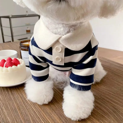 Pet Dog Polo Shirt – Soft Breathable Vest for Small & Medium Dogs, Stylish Summer Outfit for Yorkies, Chihuahuas & Puppies.