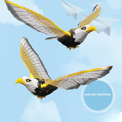Simulation Bird Cat Toy – Interactive Hanging Door Teaser with Automatic Scratch Rope & Eagle Design for Fun Indoor Cat Play.