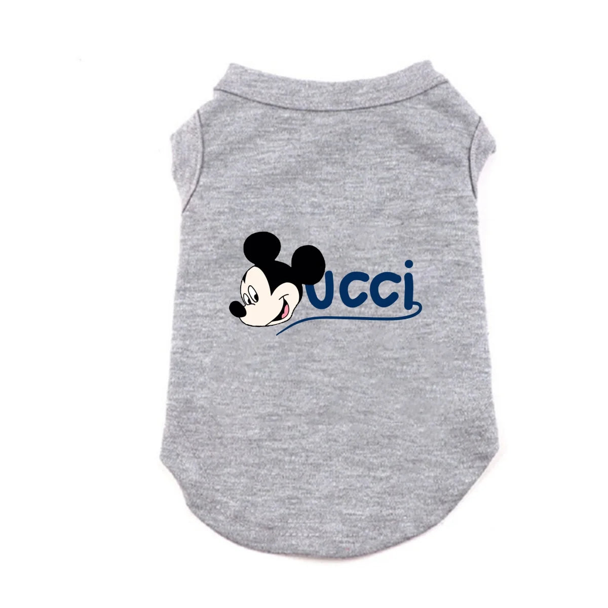 1PC Minimalist Print Pet Vest – Soft & Breathable Sleeveless T-Shirt for Dogs and Cats.