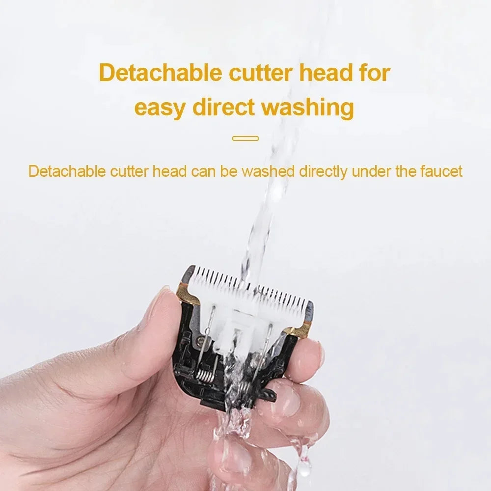 Professional Pet Hair Clipper – USB Rechargeable Dog & Cat Grooming Trimmer for Easy and Quiet Animal Haircuts.