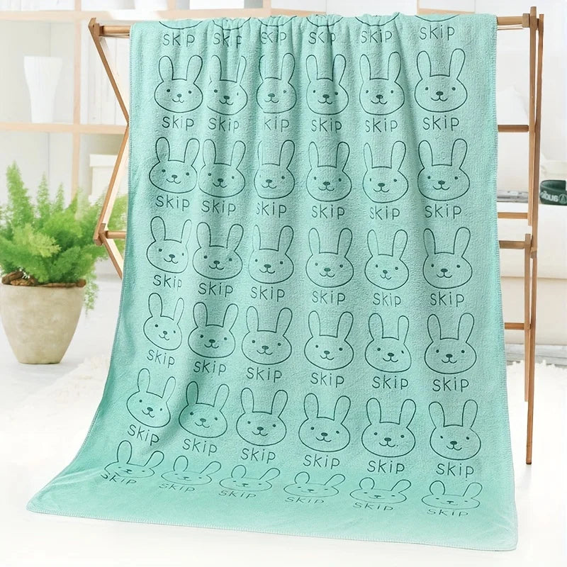 1PC Ultra-Fine Fiber Pet Bath Towel – Super Absorbent, Fast-Drying, Soft & Comfortable Grooming Towel for Small to Large Dogs & Cats
