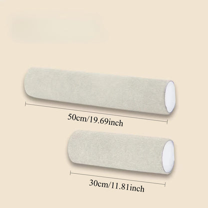 Self-Adhesive Cat Scratching Post – Wall-Mounted Space-Saving Scratch Board Cylinder, Wear-Resistant Cat Furniture for Indoor Use.