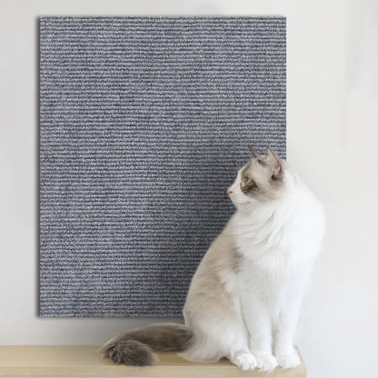 Self-Adhesive Cat Scratching Mat – Trimmable DIY Scratch Carpet for Walls, Corners & Sofas, Durable Furniture Protector for Cats.
