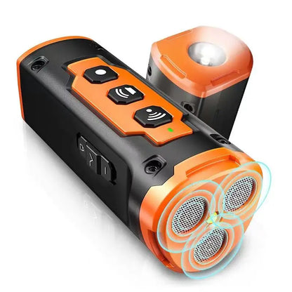 2023 Pet Dog Repeller – Rechargeable Ultrasonic Anti-Barking Training & Deterrent Device with LED Flashlight.