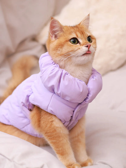 Dog Jacket for Autumn & Winter – 3-Layer Thick Warm Pet Coat for Small & Medium Dogs.