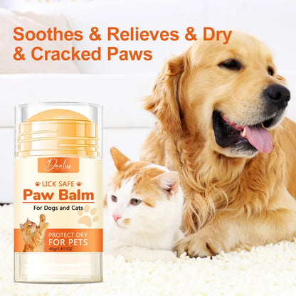 Cat & Dog Paw Balm – Moisturizing Nose & Paw Protector for Pets, Hydrating Paw Care Balm for Cats & Dogs.