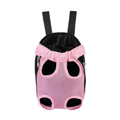 Camouflage Pet Carrier Backpack – Breathable Mesh Travel Bag with Shoulder Strap & Handle for Small Dogs & Cats Outdoor Adventures.