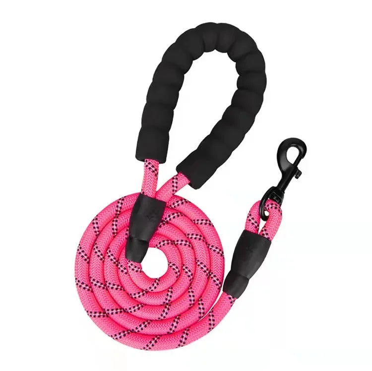Strong Reflective Dog Leash – Durable Pull & Training Lead for Small, Medium & Large Dogs, Including Golden Retrievers.