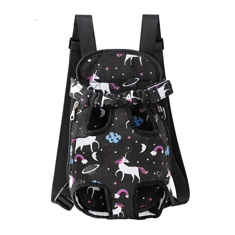 Camouflage Pet Carrier Backpack – Breathable Mesh Travel Bag with Shoulder Strap & Handle for Small Dogs & Cats Outdoor Adventures.