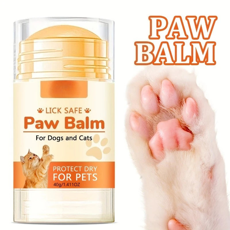 Cat & Dog Paw Balm – Moisturizing Nose & Paw Protector for Pets, Hydrating Paw Care Balm for Cats & Dogs.