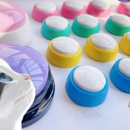 Pet Communication Button Mat – Training Positioning Cushion for Dog & Cat Talk Buttons, Special Mini Version Exchange Button Pad.