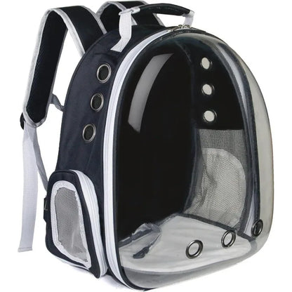 Expandable Pet Carrier Backpack – Holds Pets Up to 20 lbs (9.1 kg), Perfect for Cats & Small Dogs, Comfortable & Travel-Friendly Design.