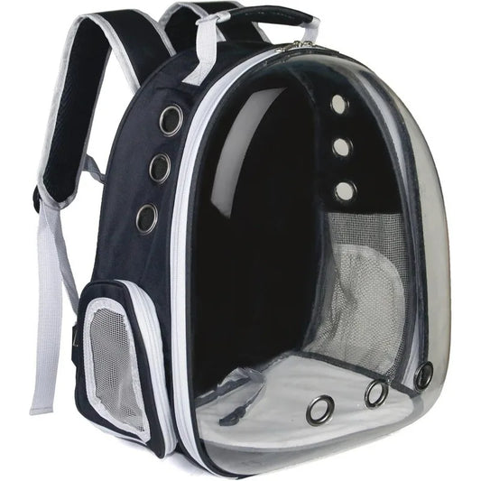 Expandable Pet Carrier Backpack – Holds Pets Up to 20 lbs (9.1 kg), Perfect for Cats & Small Dogs, Comfortable & Travel-Friendly Design.