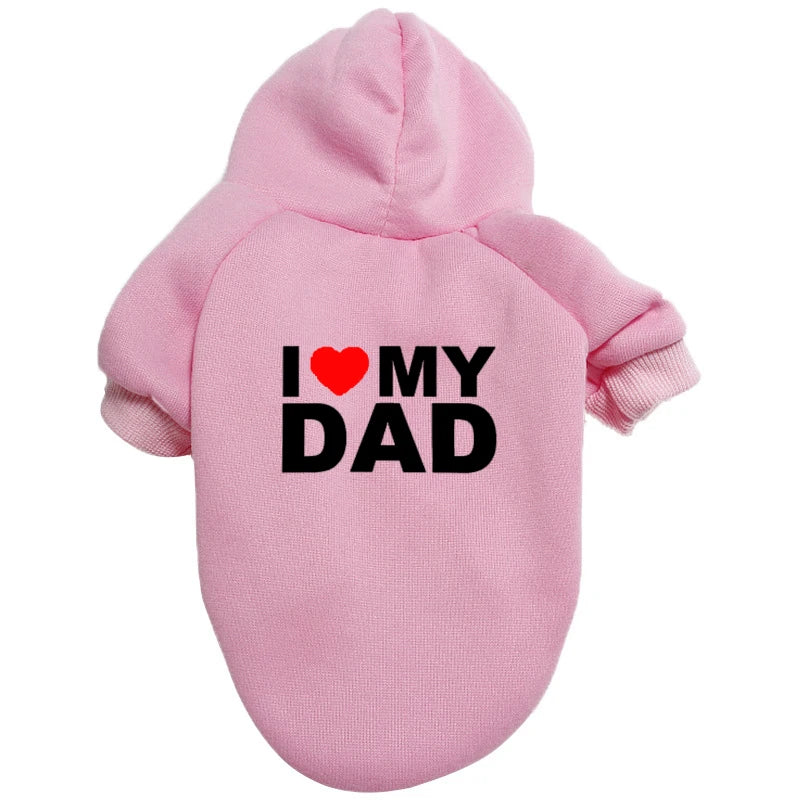 Autumn/Winter Plush Pet Hoodie – Cozy Coat for Small and Big Dogs, Puppies & Cats, Teddy Bears & Schnauzers.