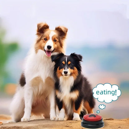 Interactive Talking Pet Buttons – Recordable Communication Toy for Dog & Cat Training.