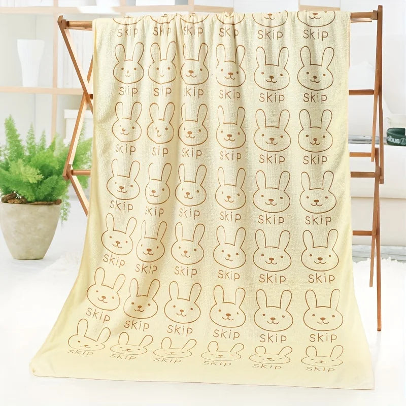 1PC Ultra-Fine Fiber Pet Bath Towel – Super Absorbent, Fast-Drying, Soft & Comfortable Grooming Towel for Small to Large Dogs & Cats