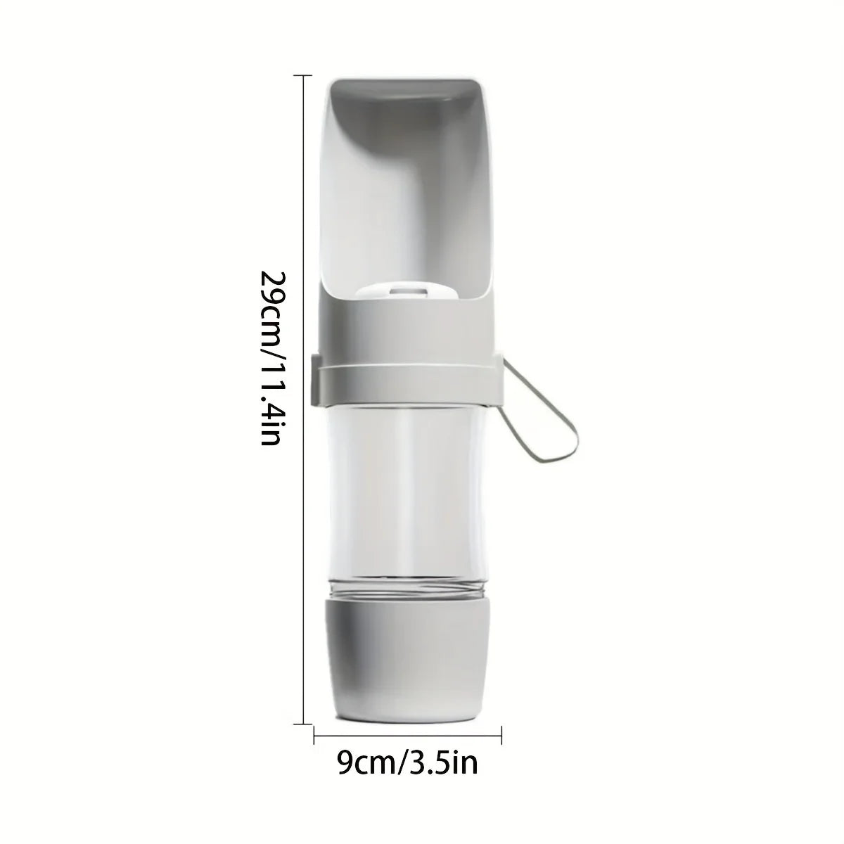 Portable Dog Water Bottle – Durable Pet Hydration Dispenser for Walks, Hiking & Travel, Ergonomic Leakproof Design.