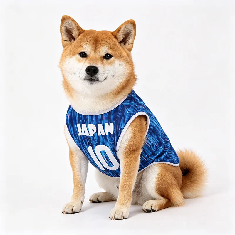 Sport Team Dog Vest – Lightweight Breathable Mesh Shirt for Dogs & Cats, Cool Summer Vest for Teddy, Pug, Golden Retriever, Shiba Inu.