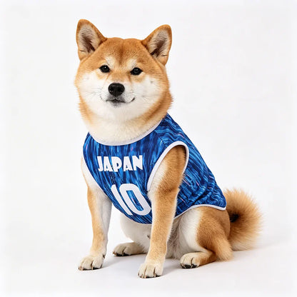 Sport Team Dog Vest – Lightweight Breathable Mesh Shirt for Dogs & Cats, Cool Summer Vest for Teddy, Pug, Golden Retriever, Shiba Inu.