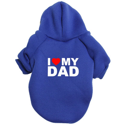 Autumn/Winter Plush Pet Hoodie – Cozy Coat for Small and Big Dogs, Puppies & Cats, Teddy Bears & Schnauzers.