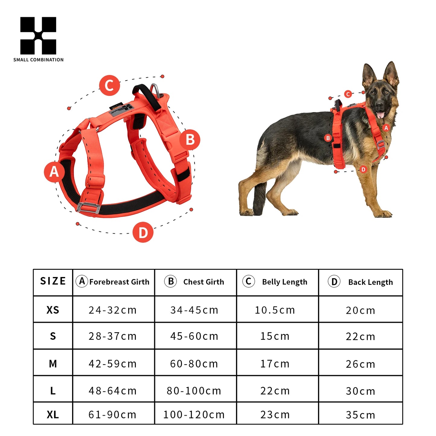 Adjustable Reflective No-Pull Pet Harness – Comfortable Nylon Dog Harness for Walking & Running Control for Small Dogs.